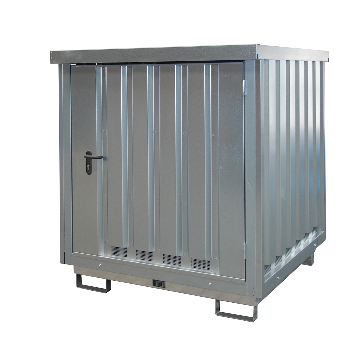 Gefahrstoff-Depot GD-E 4, verzinkt, Gitterrost Image