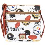 Women's Dooney & Bourke Pittsburgh Steelers Triple-Zip Crossbody Bag