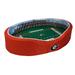 Red/Black Georgia Bulldogs 23'' x 19'' 7'' Small Stadium Oval Dog Bed