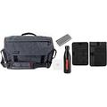 KeySmart Urban Union Hybrid Convertible Laptop Messenger Bag, Shoulder Bag, Backpack & Briefcase