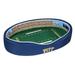 Navy/Gold Pitt Panthers 23'' x 19'' 7'' Small Stadium Oval Dog Bed