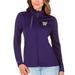 Women's Antigua Purple/Graphite Washington Huskies Generation Full-Zip Jacket