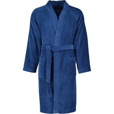 Vossen Bademäntel unisex Kimono Dallas winternight - 4760 S Schwarz