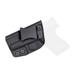 Rounded IWB KYDEX Holster Glock 43/43X Left Hand Carbon Fiber GLK-G43-CF-LH-VAR