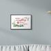 The Holiday Aisle® Merry Everything Happy Always Festive Holiday Phrase by Lettered & Lined - Textual Art Print in Brown | Wayfair