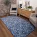 Blue/Navy 24 x 0.41 in Area Rug - Union Rustic Aliva Geometric Tufted Navy Area Rug Polyester | 24 W x 0.41 D in | Wayfair