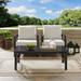 Wade Logan® Mosier 3 Piece Seating Group w/ Cushions Metal in Gray | Outdoor Furniture | Wayfair 62EAE54A099C40C5AC78F02DD41F9950