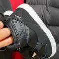 Nike Shoes | Air Jordan Black Walking Toddler's Kid Shoes, 7c | Color: Black | Size: 7bb