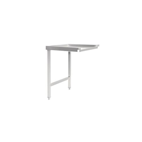 Vogue Tisch für Haubenspülmaschine links 60cm