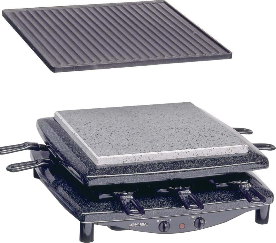 Steba Gourmet-Raclette 1450W RC 3 plus eds/sw Image