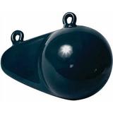Greenfield Cannonball Style Downrigger Weight PVC Coated Black