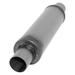 AP EXHAUST PRODUCTS XS0445 MUFFLER - XLERATOR STAINLESS STEEL ROUND 20IN OAL 2.25IN