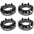 Krator 4pc Full Hub Centric Wheel Adapters 6x139.7 MM (1.25 Thick) Compatible with Toyota 4-Runner FJ Cruiser Sequoia Tacoma Tundra