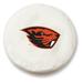 NCAA Tire Cover by Holland Bar Stool - OSU Beavers White - 30 x 10