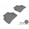 3D MAXpider All-Weather Custom Fit Floor Liners for Mercedes-Benz E-Class Sedan (W212) 2010-2016 CLASSIC Series (2nd Row Gray)