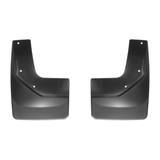 WeatherTech Custom No Drill Splash Guard MudFlaps compatible with 2013-2019 Ford Escape Rear Pair - Black