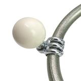 American Shifter Company ASCBN030CW White Billiard Cue Ball Suicide Brody Knob Opaque