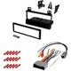 GSKIT1032 Car Stereo Installation Kit for 2002-2005 Ford Explorer - in Dash Mounting Kit Wire Harness for Single Din Radio Receivers