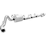 MagnaFlow Sys C/B 11-15 Ford Super Duty F250 6.2L EC CC SS 3.5in Single Rear Pass Side Ext 5in Tip Fits select: 2011-2016 FORD F350