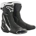 Alpinestars SMX Plus v2 Vented Mens Motorcycle Boots-Black/White-42