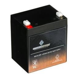 Chrome Battery 12 Volts 12V (12 Volt) 5Ah Sealed Lead Acid Battery