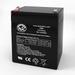 Vision CP1250A 12V 5Ah Sealed Lead Acid Battery - This Is an AJC Brand Replacement