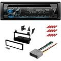 KIT2542 Bundle with Pioneer Bluetooth Car Stereo and complete Installation Kit for 2013-2014 Ford F-150 Base Model Single Din Radio CD/AM/FM Radio Dash Mounting Kit