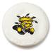 NCAA Tire Cover by Holland Bar Stool - WSU Shockers White - 29 L x 8 D