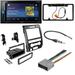 KIT2561 Bundle with Pioneer Multimedia DVD Car Stereo and Installation Kit - for 2013-2014 Ford F-150 Classic Dash / Bluetooth Touchscreen Backup Camera Double Din Dash Kit