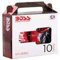 BOSS Audio Systems KIT-ZERO 10 Gauge Amplifier Installation Wiring Kit