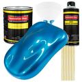 Restoration Shop - Intense Blue Metallic Acrylic Enamel Auto Paint Complete Gallon Paint Kit Single Stage High Gloss