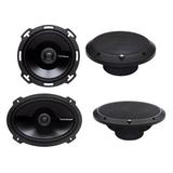 Rockford Fosgate P1650 6.5 110W + 2) P1692 6x9 150W Car Audio Speakers