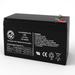 Vision CP1270-F2 12V 7Ah Sealed Lead Acid Battery - This Is an AJC Brand Replacement