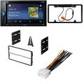 KIT2484 Bundle with Pioneer Multimedia DVD Car Stereo and Installation Kit - for 1998-2002 Ford Expedition / Bluetooth Touchscreen Backup Camera Double Din Mounting Dash Kit