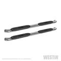 Westin 21-24080 PRO TRAXX 4 Oval Nerf Step Bars - Polished Stainless Steel Fits select: 2019 RAM 1500 LARAMIE 2020-2021 RAM 1500 BIG HORN/LONE STAR