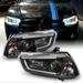 Fits 11-14 Charger HID-D3S Black Bezel LED Light Tube/Trip Projector Headlights Fits select: 2011-2014 DODGE CHARGER