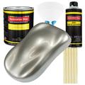 Restoration Shop - Pewter Silver Metallic Acrylic Enamel Auto Paint Complete Gallon Paint Kit Single Stage High Gloss