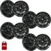Wet Sounds - Four Pairs Of RECON 6-BG Recon Series 6.5 Coaxial speakers With Black XS Grilles And Cones