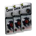 DRIVEN by Refresh Blade Spinner Vent Clip Car Air Freshener Black Out (3-Pack)