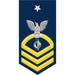 3.8 Inch Navy Senior Chief Gold E-8 Engineering Aid EA Decal Sticker