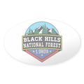 CafePress - Black Hills National Forest South Dakota Sticker - Sticker (Oval)