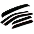 TuningPros WSV2-109 In-Channel Window Visor Deflector and Sunroof 5 Pcs Set For 2006-2010 Dodge Charger