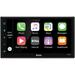 Boss Audio Systems BVCP9675A 6.75 Double-DIN In-Dash Digital Media AM/FM Receiver with Bluetooth Apple CarPlay & Android Auto