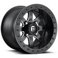 Fuel Maverick Beadlock 14x8 ATV/UTV Wheel - Matte Black/Milled (4/156) 4+4