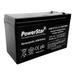 PowerStar 12V 7.5 Ah J1265 Battery for ADT Brinks DSC Burglar Security Alarms