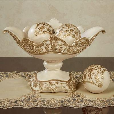 Floressa Centerpiece Bowl and Orbs Multi Metallic ...