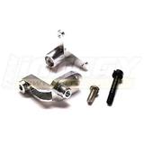 Integy RC Toy Model Hop-ups T6909SILVER Throttle Mix Arm Set for HPI Savage-X Monster Truck