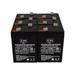 SPS Brand 6V 4.5 Ah UPS Replacement Battery for Yuasa NP4-6 (6 Pack)