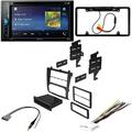 KIT2574 Bundle with Pioneer Multimedia DVD Car Stereo and Installation Kit - for 2013 Nissan Altima Coupe / Bluetooth Touchscreen Backup Camera Double Din Mounting Dash Kit