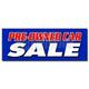 24 PRE-OWNED CAR SALE DECAL sticker used auto automobile buy here we finance